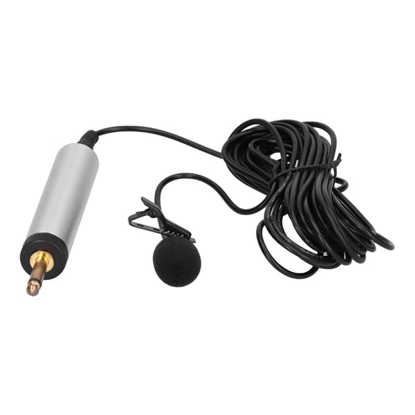Professionell Kondensator Lavalier Slipsmikrofon för Gitarr Sax Trumpet Violin Piano