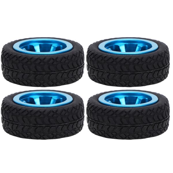 WLtoys K989 53 1 28 RC Bil 4 STK Blå Aluminium Dekk Tilbehør
