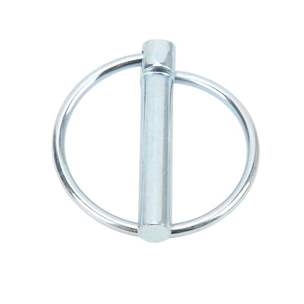 10-pack rostfria ringstiftklämmor 6 mm x 45 mm för cykel, lastbil, båt, släpvagn, traktor, länkagelås