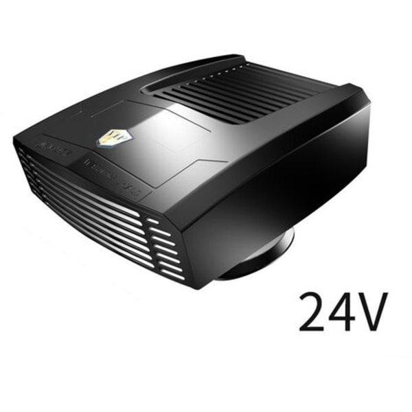 Bilvarmer, bilvarmer, defroster, snedugger, Varmeblæser 24v, sort