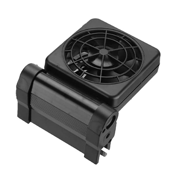 Akvarium kjølevifte justerbar minivifte hastighetskontroll CN US Plug WW F1 ett hode
