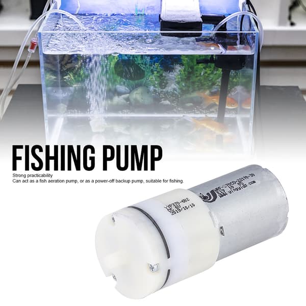 Akvariefiskodling Luftpump Backup för Strömavbrott