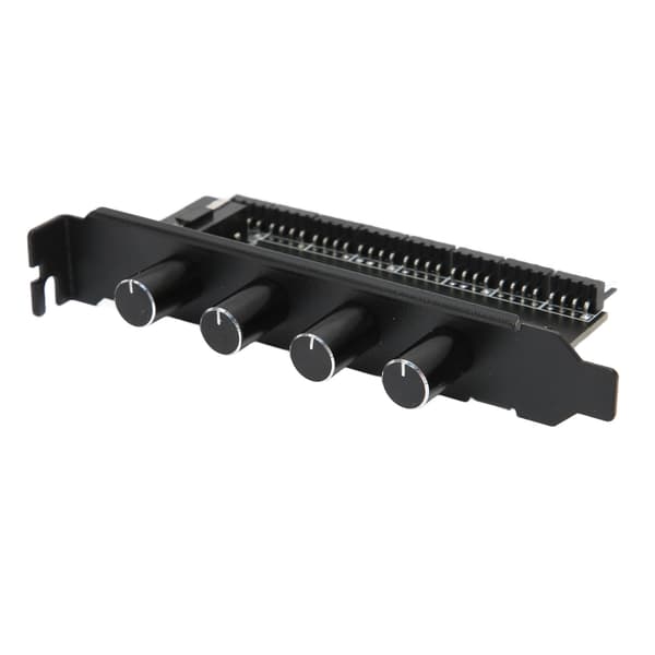 PC Fläkthubb 4 Pin 8 Kanal 72W PWM Hastighetskontroll för CPU Chassi HDD VGA