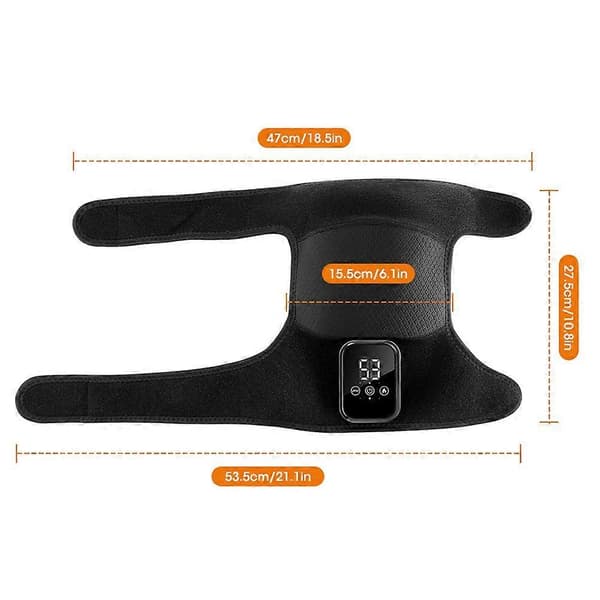Elektrisk vibrasjonsterapienhet Ergonomisk passform for skuldersmerter Black