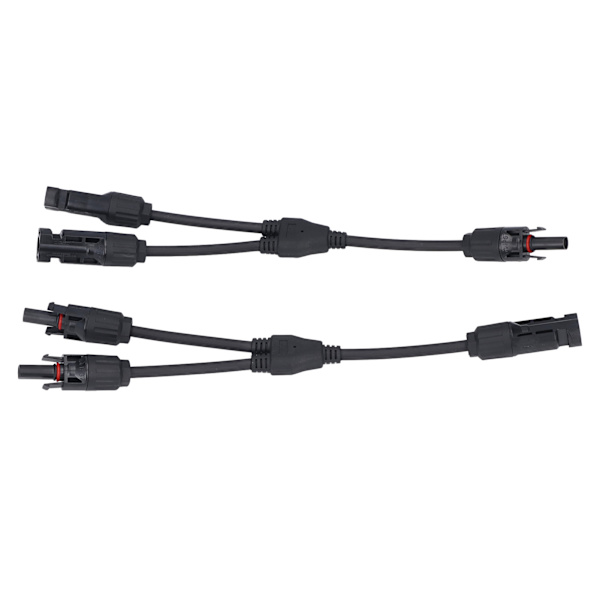 Y Grøn Parallel Adapter Messing PPO 3-vejs Solcelleforbindelse 2 til 1 Batteripanel Forbindelser 1000V