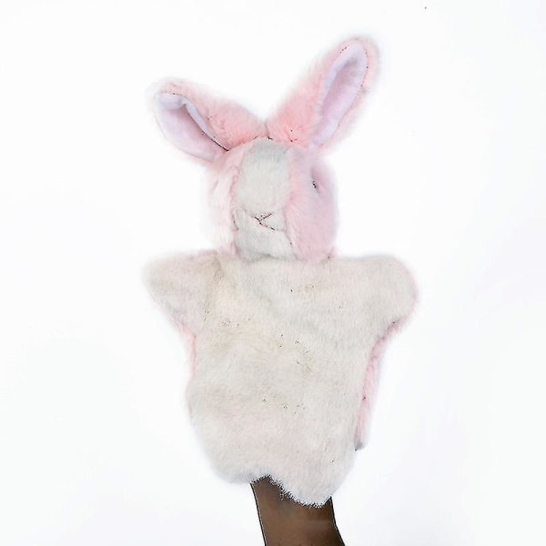 Söt plysch handdocka låtsas spela docka Rabbit