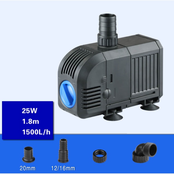 Uppopumppu vesipumppu, mikrovesipumppaava kiertosuodatinpumppu (25w HJ-1500 (0.7KG)),