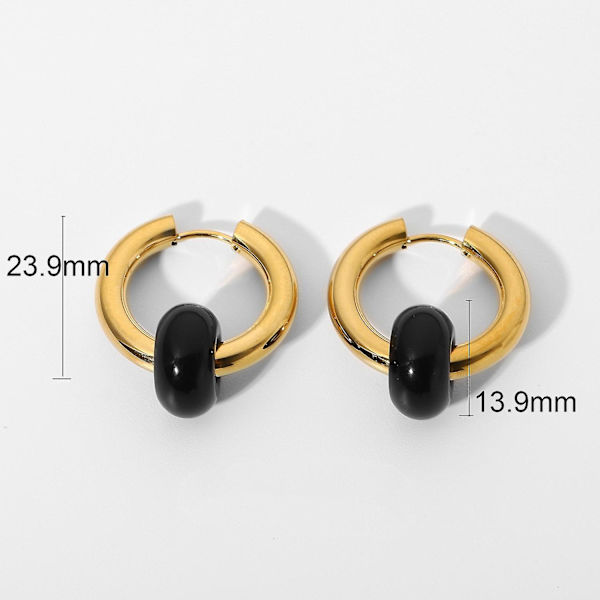 Ørering Perle uregelmæssig barok piger&#39; Modesmykker Ac3645 A130