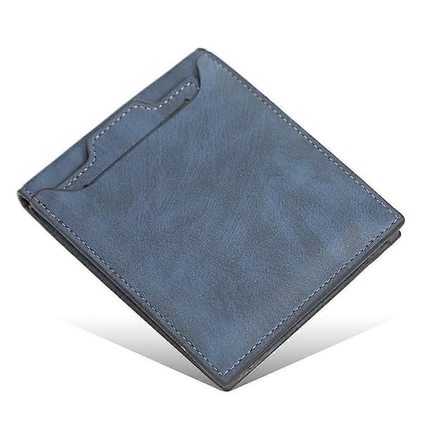 Mode Herre Pung Multi-kort Mini Pung Gave til Fødselsdag Blue
