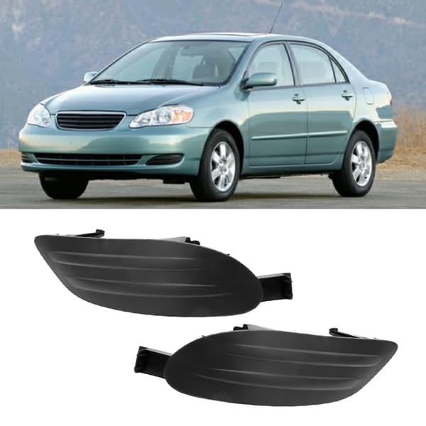 Toyota Corolla Sedan 2005 2008 Frontfanger Tåkelys Grillbeskyttelse 5212702170