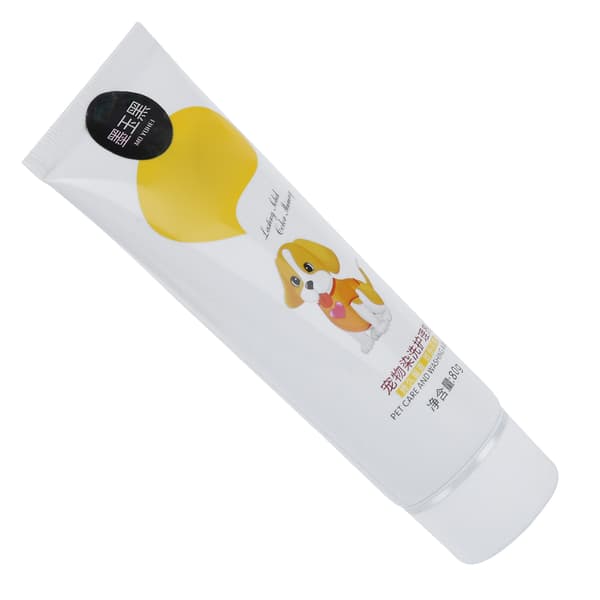 Kæledyrs Hårfarve Gel Semi Permanent Midlertidig Farve Sort 80ml