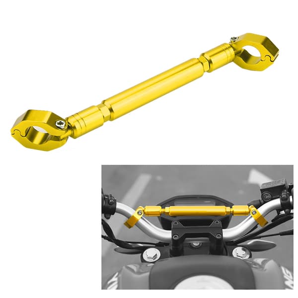 Motorcykel Balansstyre i Legering, Guld