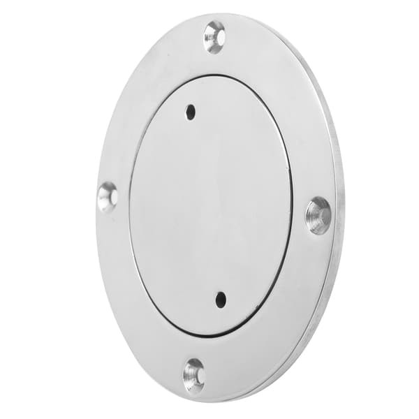 3 tommer dækselplade med nøgle 316 rustfrit stål spejlpoleret marine båd hardware tilbehør