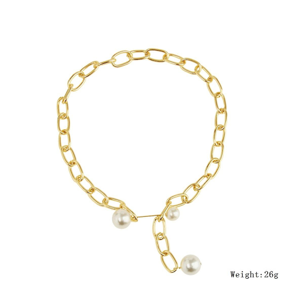 Kaulakoru Pearl Metallic Element Muotikorut B1878 N1903-1