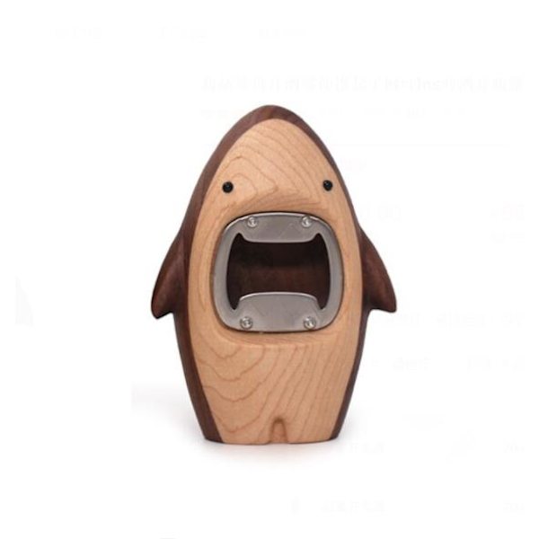 Shark Opener Beer Opener Solid Wood Opener