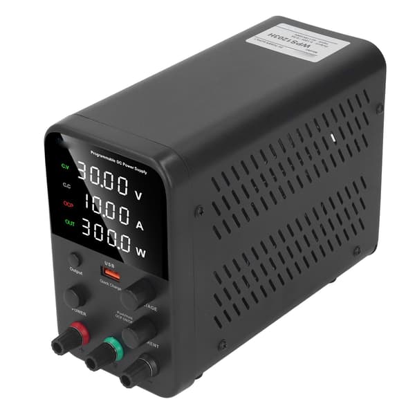 Justerbar DC Strømforsyning 0-120V 0-3A 360W Digital Display EU Stik AC230V