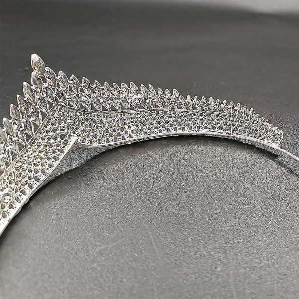Krone Ornament Brude Bryllup Tilbehør Simple Legering Diamant-besat brudekjole smykker
