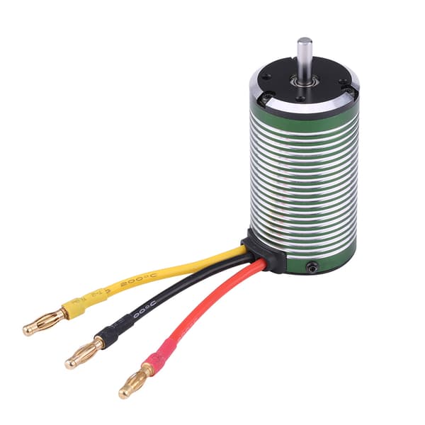 Højtydende 4-polet motor til RC-biler - 4500KV