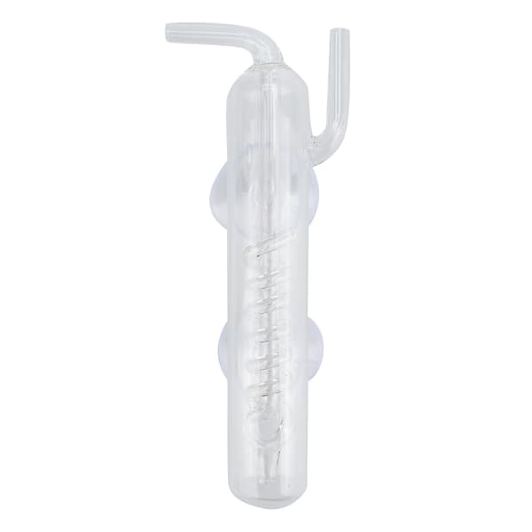 Transparent Glas Akvarium CO2 Bubbelräknare Extern Mätare