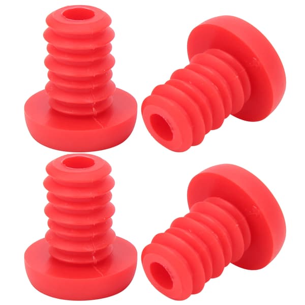 ZTTO Røde Polyester Gummi Cykelstyr Endepropper Cykeltilbehør