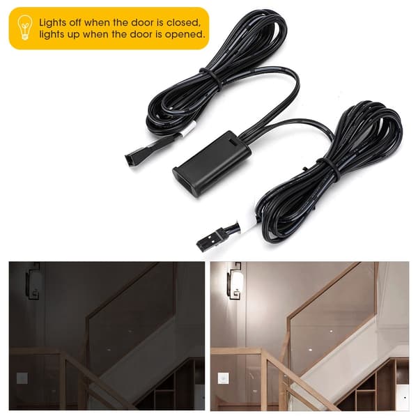 Infraröd Rörelsesensor Automatisk Ljusbrytare Garderob DC5 24V