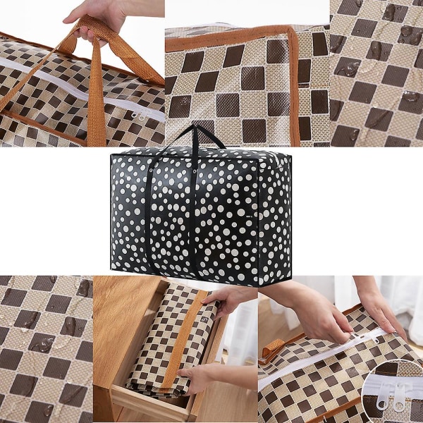 Praktisk opbevaringstaske Vandtæt Heavy Duty Rejsebagage Caddy Organizer Foldbar style2