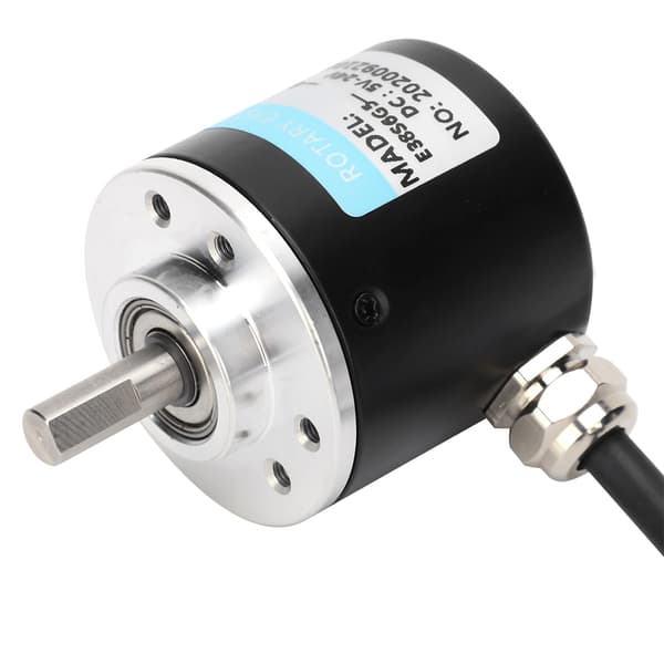 Fotoelektrisk Encoder ABZ 3-fas DC5 24V Solid Shaft Kontorsautomation Engineering 600Z