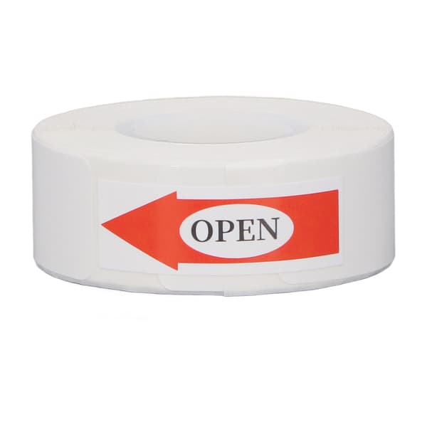Termopappersrulle 200 ark Vit 15x30 mm Bläckfritt tryckpapper med baksida