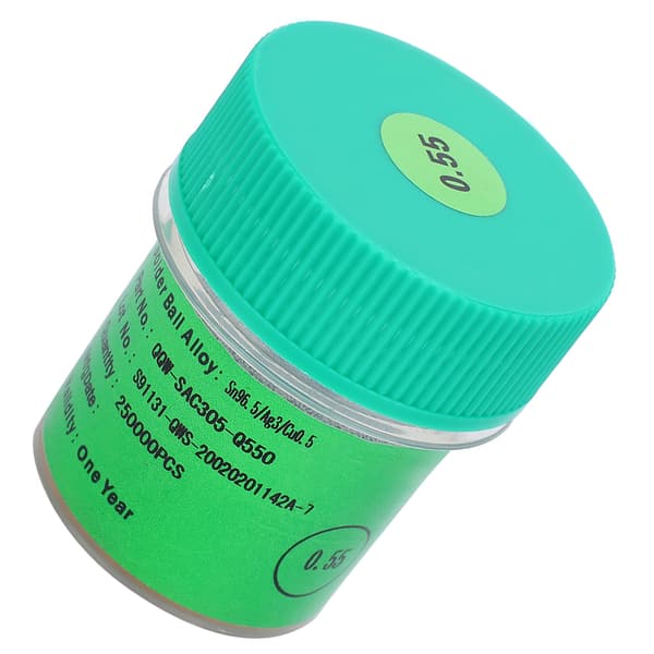 BGA Blyfri Loddekugler 25W 0,55 mm til PCB Reparations Tilbehør
