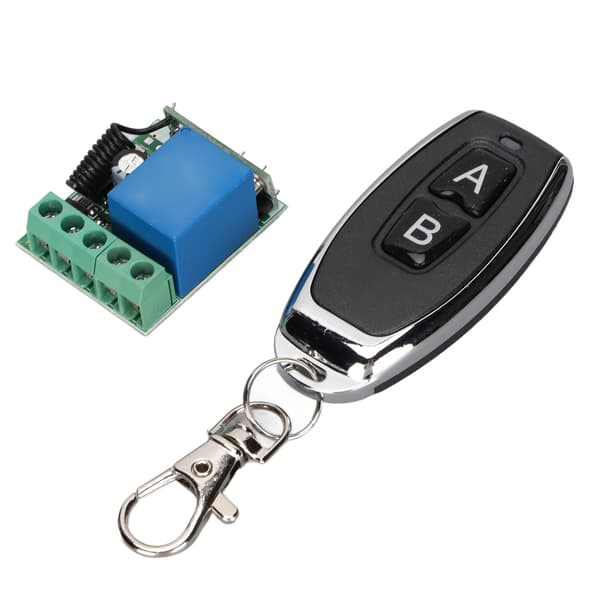 AKRKO1SY DC 12V 433Hz Trådlös Fjärrkontroll Switch Relä
