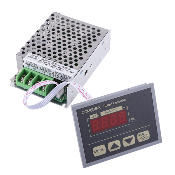 Digital Display PWM Motorvarvtalsregulator 12-80V 30A