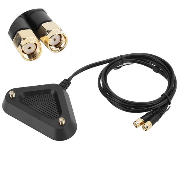 Antenn Magnetisk Bas Docka RP SMA till RP SMA Förlängningskabel Fast Montering