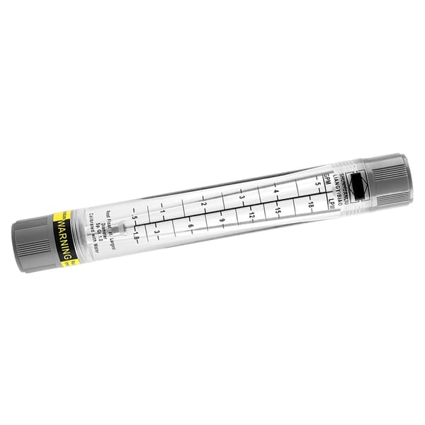 Inline Flow Meter for Væskerør 0.5-5 GPM 1.8-18 LPM