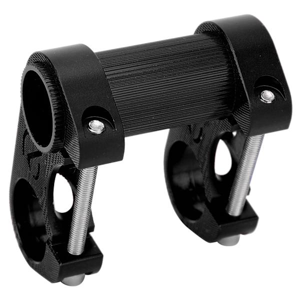 Foldbart 25,4 mm Aluminiumlegering Hul Cykelstyr SP8 Modificeret Dobbelt Skaft Sort