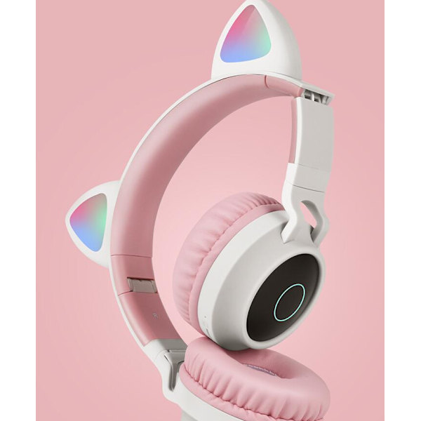 Cute Cat Ears langattomat kuulokkeet sarjakuvapelikuulokkeet ashes