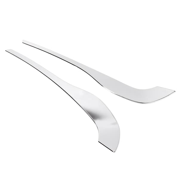 2st främre dimljuslist ABS krom silver ersättning för Mazda CX-5 CX5 KF 2017-2021