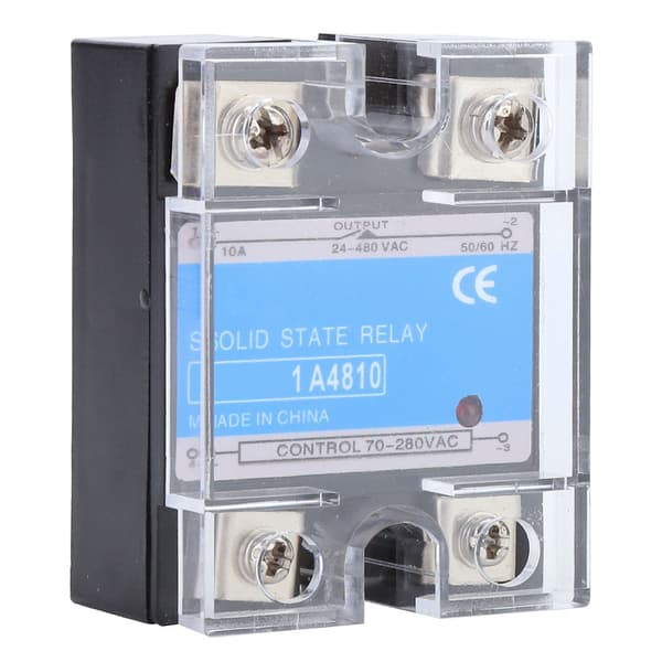 BERM 1 A4810 10A SSR Solid State Relä 70 280VAC Ingång 24 480VAC Last AC Elektrisk Utrustning för CNC-maskiner