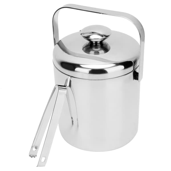 1300ml Rustfritt Stål Sil Isklype med Lokk for Hjemmebar