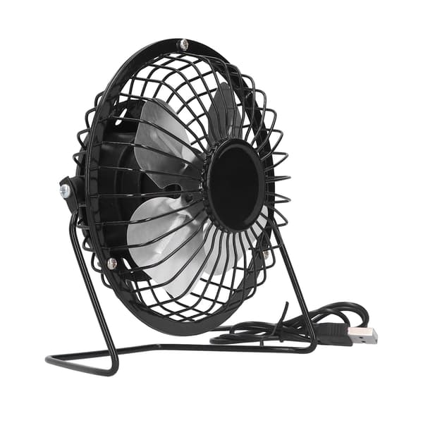 Solpanel Ventilator Mobil Strømforsyning Udendørs Ventilation Køling USB Bærbar Enhed
