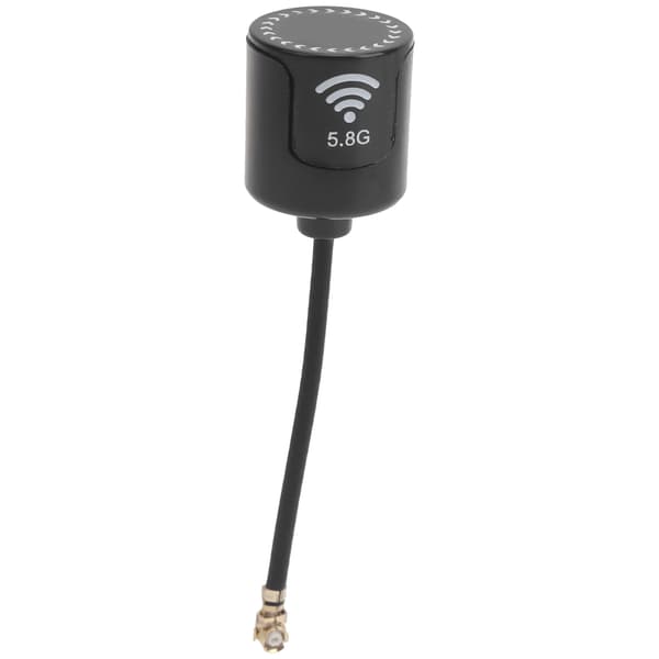 5.8Ghz RHCP Antenne 2.8dbi Højforstærkning UFL Interface Lange Antennedele til RC Fly FPV Sort