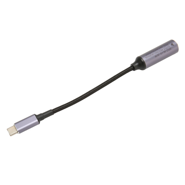 DC til Type C Kabel 2.5x0.7mm 100W Hun Input til Han Output Auto Identifikation Type C til DC2507 Kabel til PC Telefon