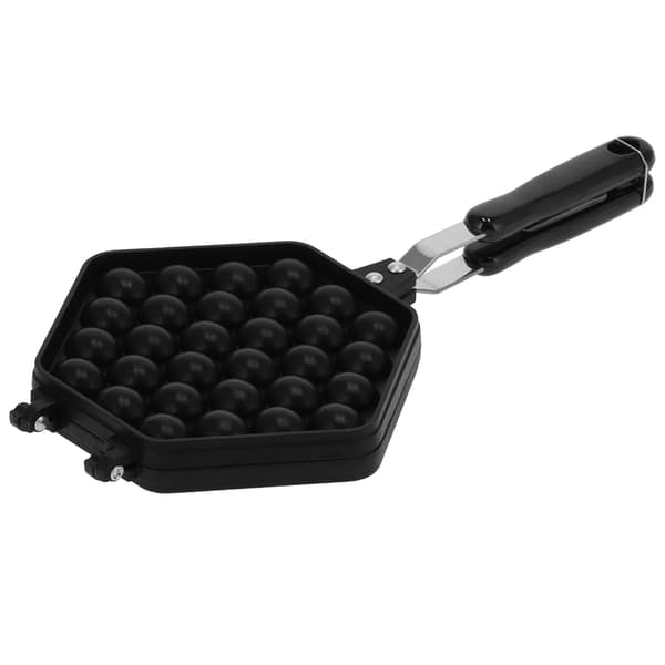30 Hull Non-stick Egg Puff Maker i Aluminiumlegering for Hjemmekjøkken
