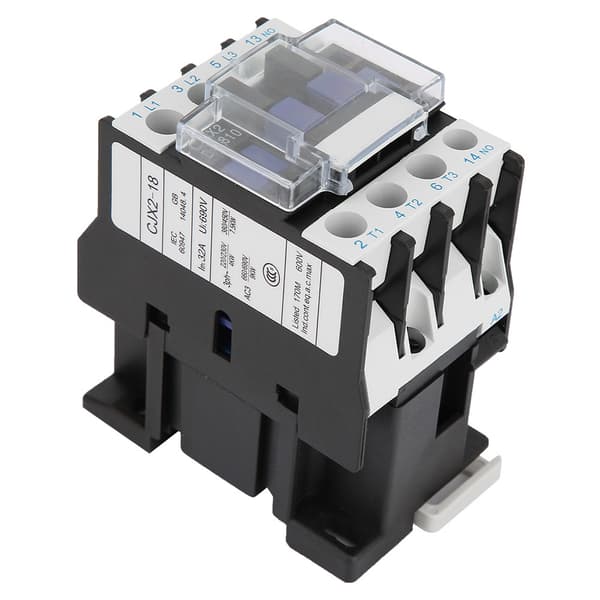 CJX2 1810 Skinne Montering Kontaktor Industriel Elektrisk 110V AC