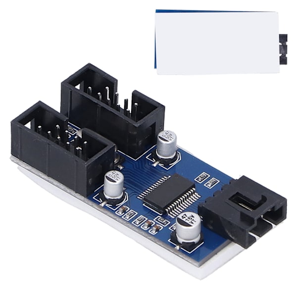 USB Modem Kort Splitter 9 Pin 1 til 2 PCB Udvidelseskort Chipsæt Board Computertilbehør
