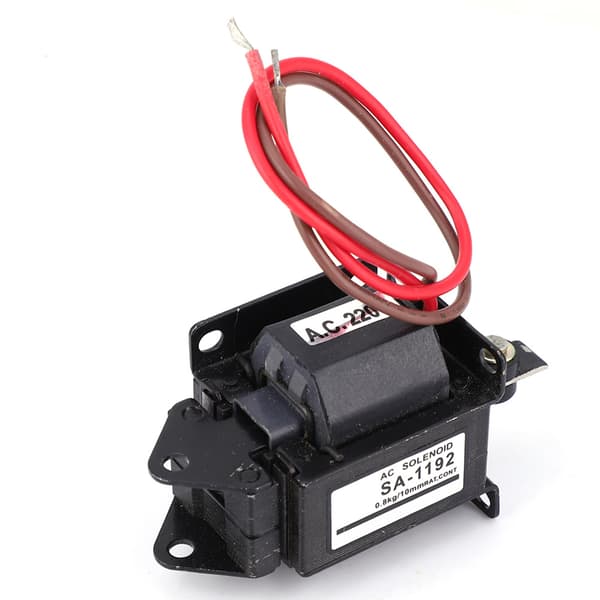 AC Solenoid Elektromagnet Push Pull 220VAC 7.8N 10mm Slaglængde SA-1192