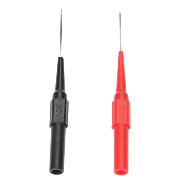 Isolasjon Piercing Nål Multimeter Testprobe (2stk)