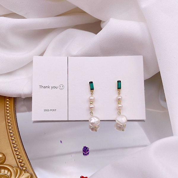 Ørering Perle kvaster piger&#39; Modesmykker Ac3630 A119