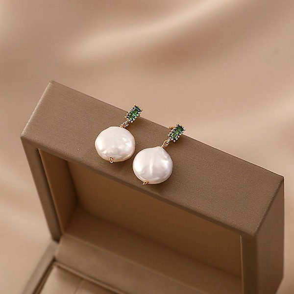 Örhänge Pearl Irregular Girls&#39; Modesmycken Ac3615 A100