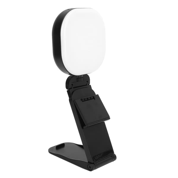 Justerbar Bærbar LED Selfie Lys til Mobiltelefon Tablet Computer