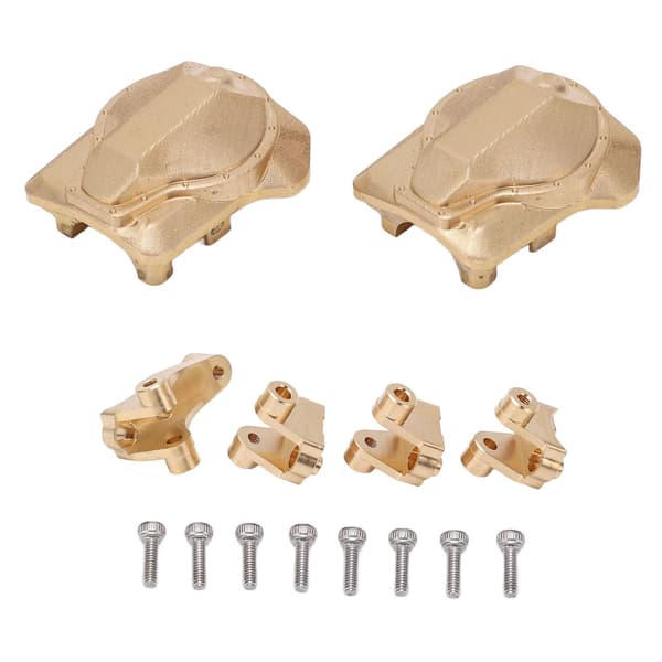 TRX4 Universal Messing Skid Plate Messing Trækstang Holder Sæt til Traxxas TRX4 Fuld Sortiment Modeller